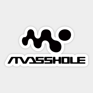 Masshole Sticker